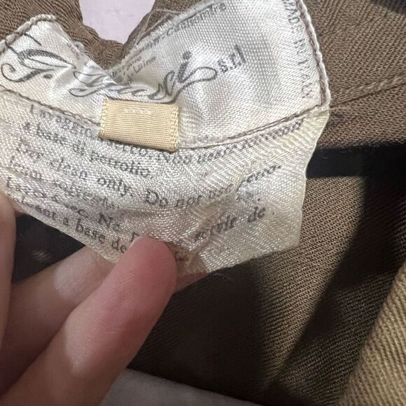 VINTAGE Gucci (1970’s) Military Button Down Top - Picture 2 of 16